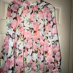 Zara Multicolor Floral Blouse